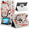 Housse Etui Motif Universel S pour Tablette Lenovo S5000 7” 