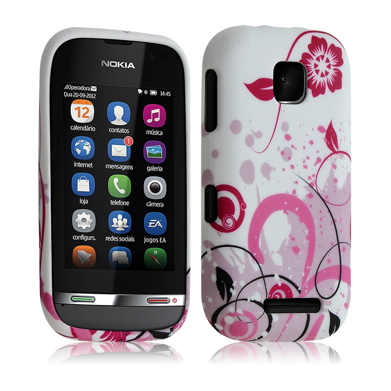 Housse Coque pour Nokia Asha 311 avec Motif HF30