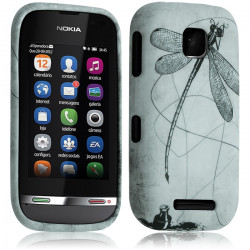 Housse Coque pour Nokia Asha 311 avec Motif LM01
