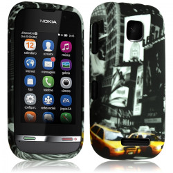 Housse Coque pour Nokia Asha 311 avec Motif LM06