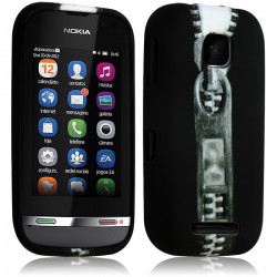 Housse Coque pour Nokia Asha 311 avec Motif LM07