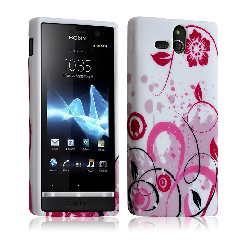 Housse Coque pour Sony Xperia U avec motif HF30