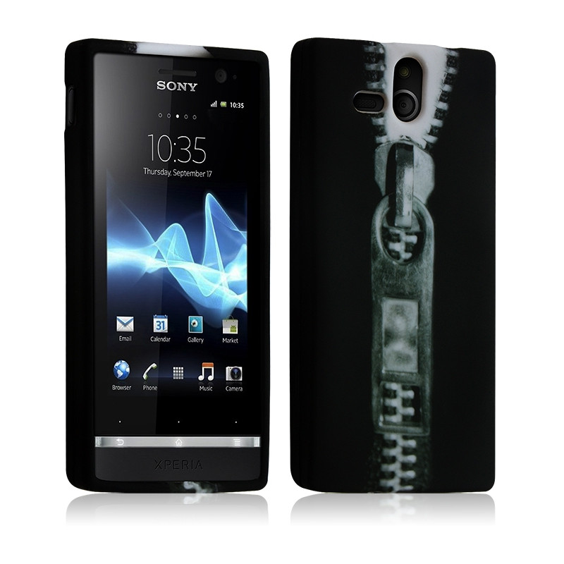 Housse Coque pour Sony Xperia U avec motif LM07