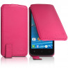 Housse Coque Etui S-view Universel Couleur Rose Fushia pour Archos 50b Platinium