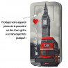 Etui Coque Silicone S-View Motif Universel XL pour Lenovo S860