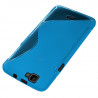 Coque S-Line pour Wiko Rainbow couleur Bleu Turquoise + Film de Protection
