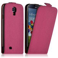 Housse Coque Etui pour Samsung Galaxy S4 Couleur Rose Fushia