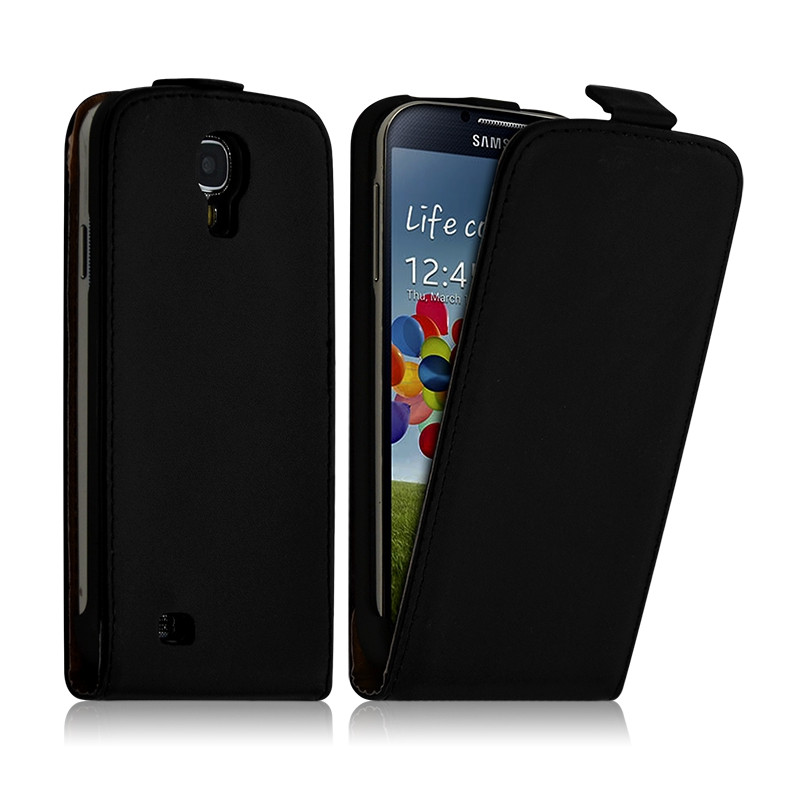 Housse Coque Etui pour Samsung Galaxy S4 Couleur Noir