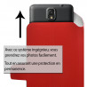Housse Etui Porte-Carte Support Universel M Couleur pour Sony Xperia M4 Aqua