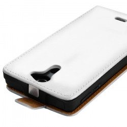Housse Coque Etui pour Sony Xperia V Couleur Blanc