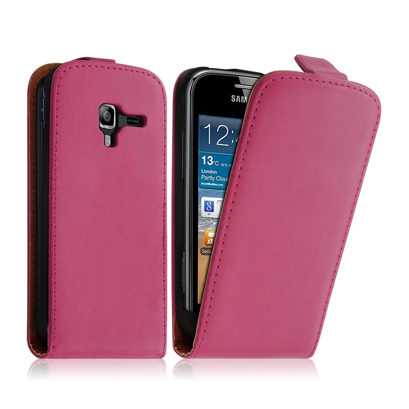 Housse Coque Etui pour Samsung Galaxy Ace 2 Couleur Rose Fushia