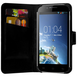 Housse Etui Support 360° Universel S couleur Noir pour Nokia Lumia 530