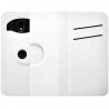 Housse Etui Support 360° Universel S couleur Blanc pour Nokia Lumia 530