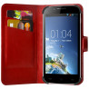 Housse Etui Support 360° Universel S couleur Rouge pour Nokia Lumia 530