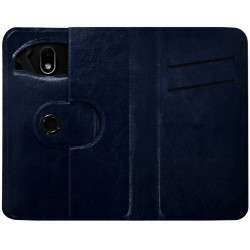 Housse Etui Support 360° Universel S couleur Bleu pour Lenovo A319