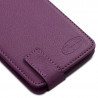 Housse Etui Clapet Couleur Violet Universel S pour Oppo R3