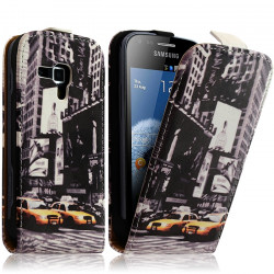 Housse Coque Etui pour Samsung Galaxy S Duos S7562 motif LM06
