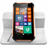 Etui Fonction Support 360° Universel M couleur Blanc pour Nokia Lumia 635