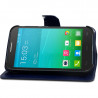 Etui Fonction Support 360° Universel S Bleu pour Alcatel One Touch Idol Mini
