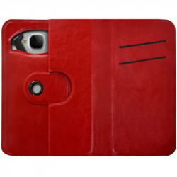 Etui Fonction Support 360° Universel S Rouge pour Alcatel One Touch Idol Mini