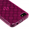 Housse Coque Style Cercle pour Blackberry Z10 Couleur Rose Fushia Translucide