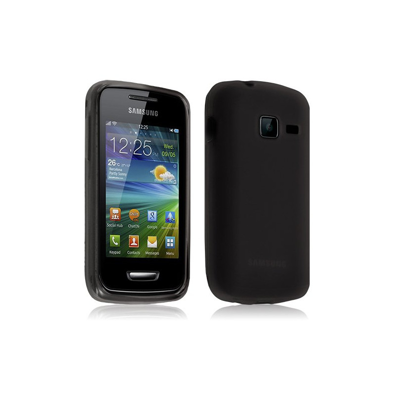 Housse coque Gel pour Samsung Wave Y S5380 noir