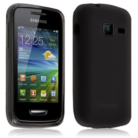 Housse coque Gel pour Samsung Wave Y S5380 noir