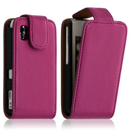 Housse coque etui pour Samsung Player One S5230 couleur rose fushia