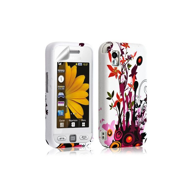 Housse coque étui en gel pour Samsung Player One S5230 avec motif HF12