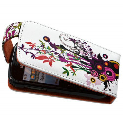 Housse coque étui pour Samsung Chat 335 S3350 avec motifs HF12