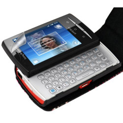 Housse coque étui pour Sony Ericsson Xperia X10 Mini Pro + film protecteur