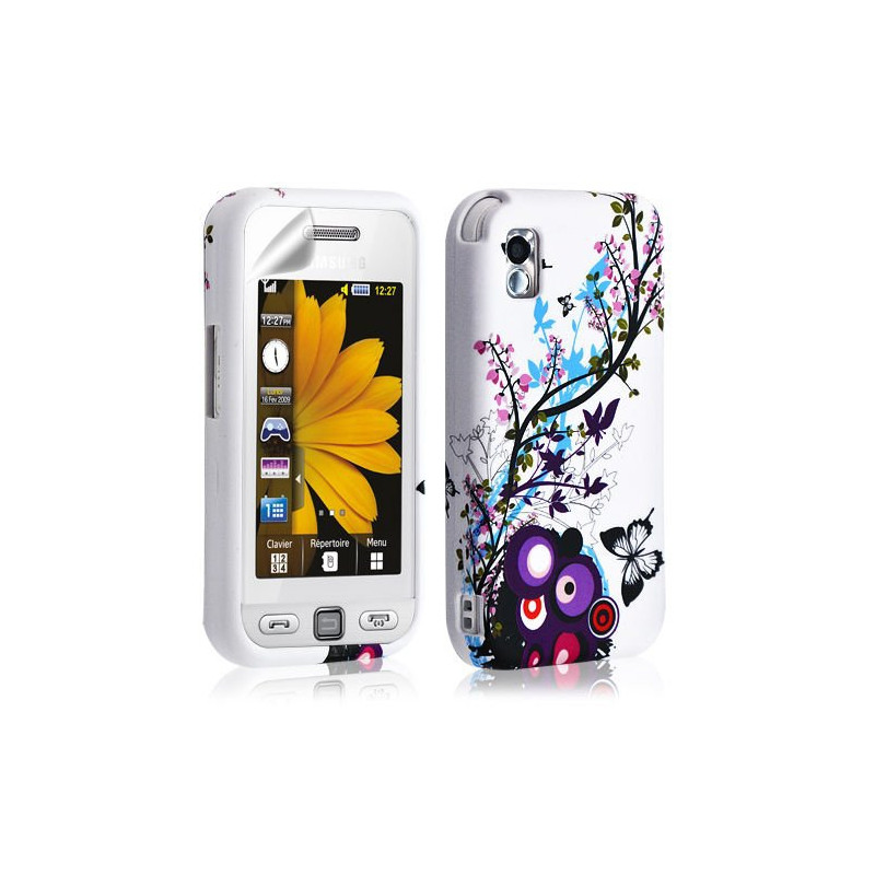 Housse coque étui en gel pour Samsung Player One S5230 avec motif HF01