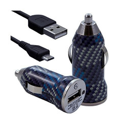 Chargeur auto allume cigare motif CV04 pour Samsung Galaxy : S2, S3, S4, S4 mini, S4 Zoom, S4 Active, S5, S5 mini, S5 Active,