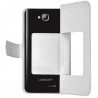 Housse Coque Etui S-view Universel M Couleur Blanc pour Logicom L-Ement 450