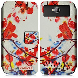 Housse Coque Etui Universel M avec Motif KJ12 pour Doogee Leo DG280