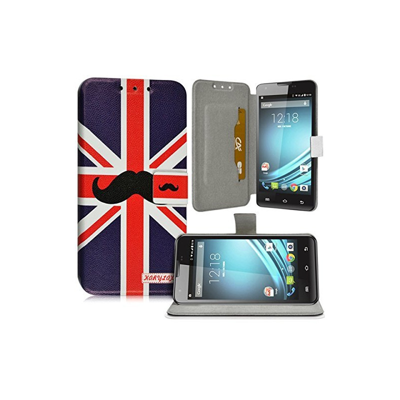 Housse Coque Etui Universel M avec Motif KJ22 pour Doogee Leo DG280