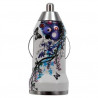 Chargeur auto secteur usb motif HF01 pour Samsung Galaxy : Star, Star 2, Alpha, Young, Young2, Nexus, Teos, Neos, Mini, Win,