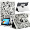 Housse Etui Motif MV10 Universel S pour Tablette Lenovo Tab 2 A7-10 7"