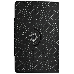 Housse Etui Diamant Universel M couleur Noir pour Tablette EssentielB smart'Tab 7800 7,9"