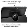 Housse Etui Diamant Universel M couleur Noir pour Tablette Huawei Honor T1 8"