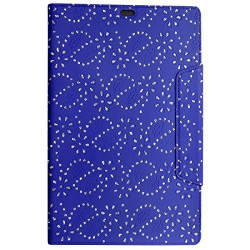 Housse Etui Diamant Universel M couleur Bleu pour Tablette Acer Inconia One 8" B1-810