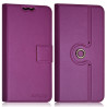 Housse Coque Etui Fonction Support 360 degrés Universel S couleur Violet pour Wiko Cink Peax