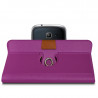 Housse Coque Etui Fonction Support 360 degrés Universel S couleur Violet pour Samsung Galaxy Trend Lite