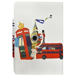 Housse Etui Motif MV16 Universel L pour Tablette Polaroid Infinite+ 10,1"