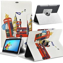 Housse Etui Motif MV16 Universel L pour Tablette Polaroid Infinite+ 10,1"