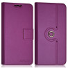 Housse Etui Fonction Support 360 degrés Universel M couleur Violet pour Samsung Galaxy Alpha