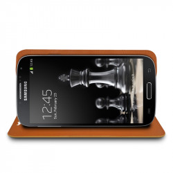 Housse Etui Fonction Support 360 degrés Universel M couleur Noir pour Samsung Galaxy S4