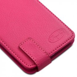 Housse Etui Clapet Couleur rose fushia Universel M pour Yezz Andy 5EI3