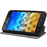 Housse Coque Etui S-View Fonction Support Couleur  pour Samsung Galaxy Trend 2 Lite