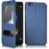 Etui S-View Fonction Support Couleur Bleu pour Huawei Ascend P8 Lite